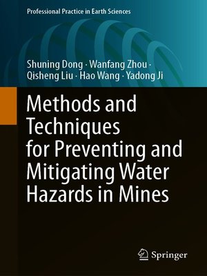 cover image of Methods and Techniques for Preventing and Mitigating Water Hazards in Mines
